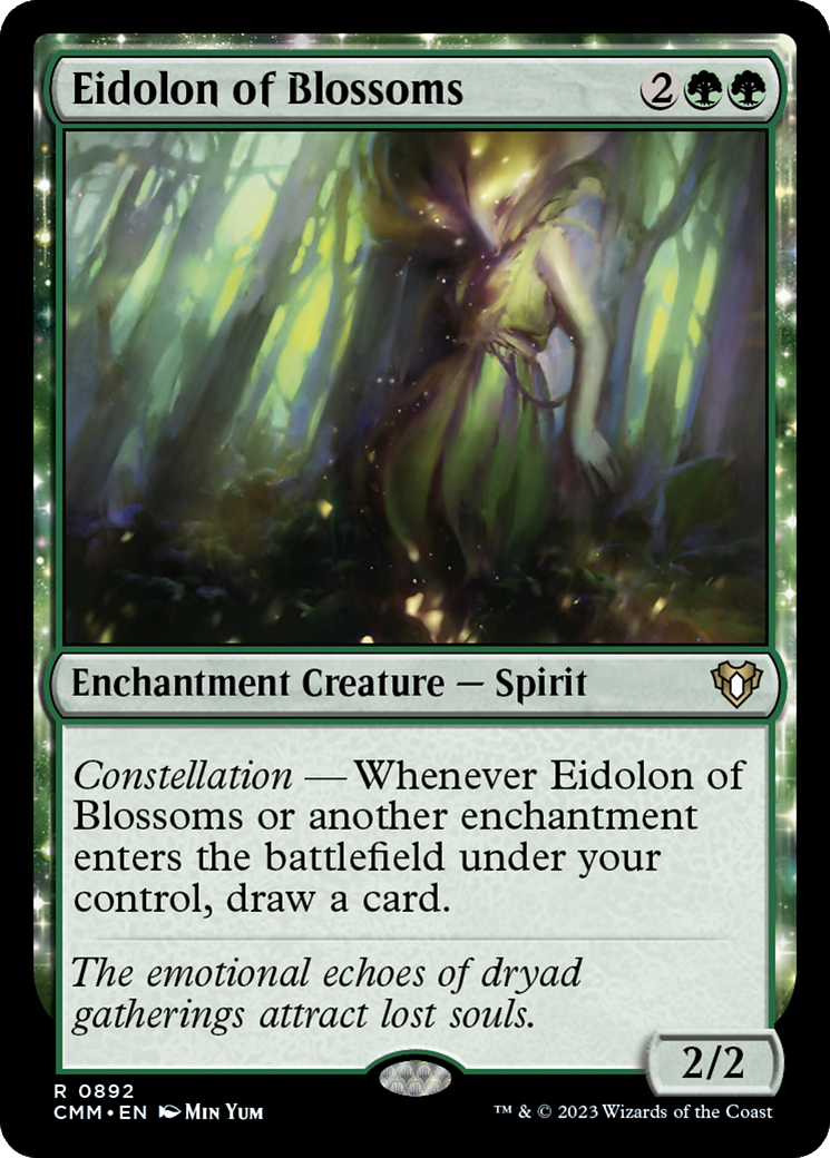 Eidolon of Blossoms [Commander Masters] | Enigma On Main