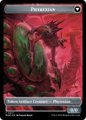 Incubator // Phyrexian (17) Double-Sided Token [March of the Machine Tokens] | Enigma On Main