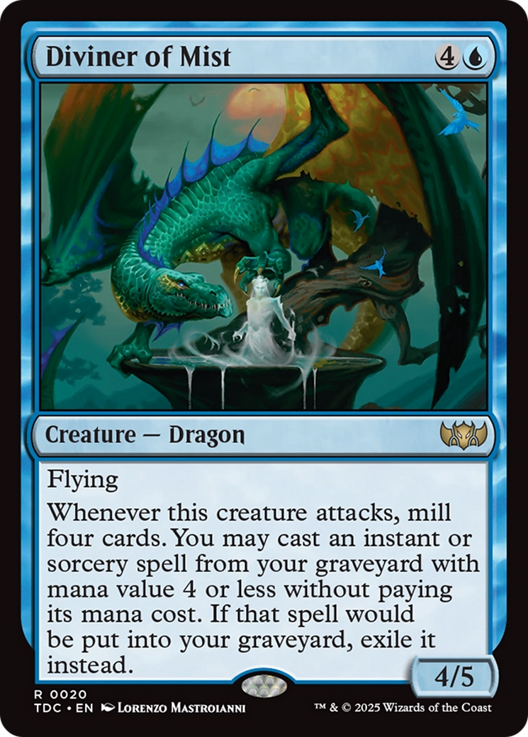 Diviner of Mist [Tarkir: Dragonstorm Commander] | Enigma On Main