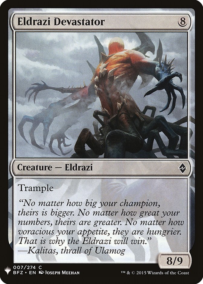 Eldrazi Devastator [Mystery Booster] | Enigma On Main