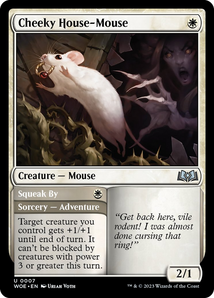 Cheeky House-Mouse [Wilds of Eldraine] | Enigma On Main