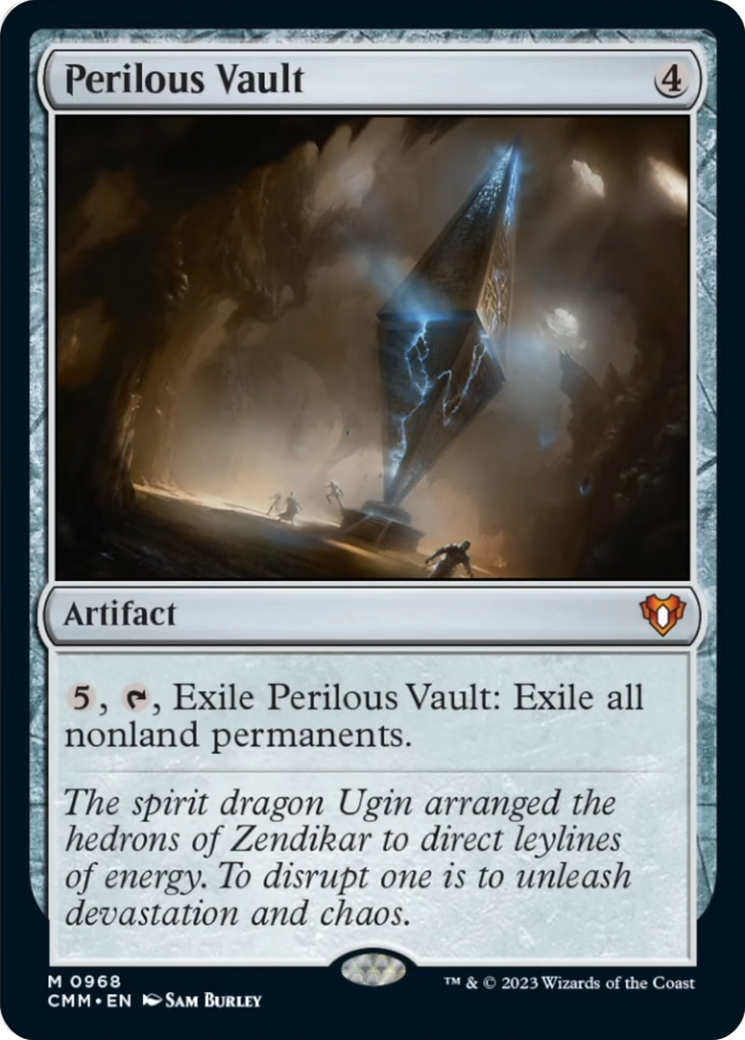 Perilous Vault [Commander Masters] | Enigma On Main