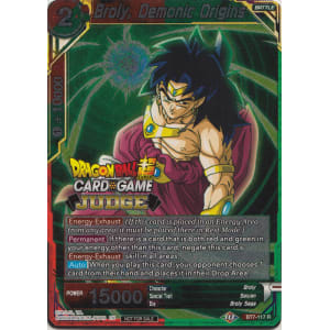 Broly, Demonic Origins (BT7-117) [Judge Promotion Cards] | Enigma On Main