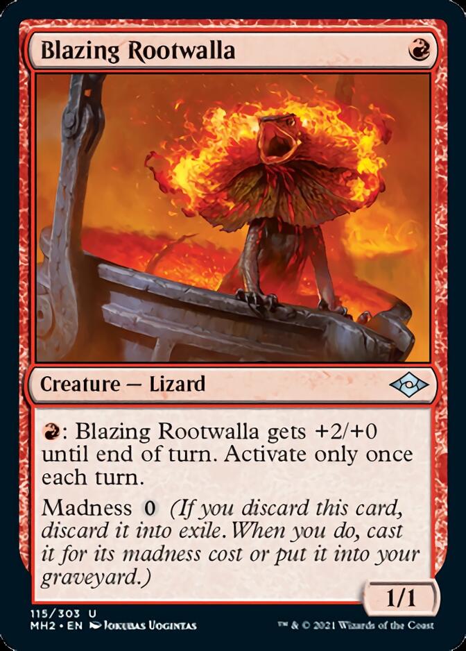 Blazing Rootwalla [Modern Horizons 2] | Enigma On Main