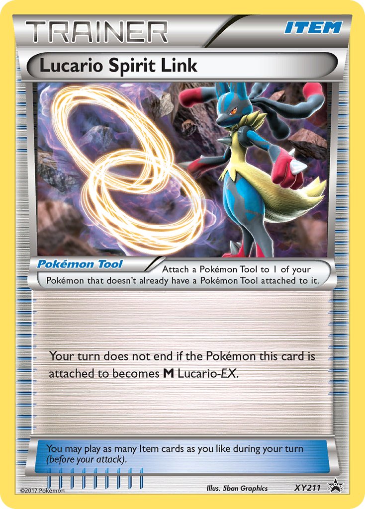 Lucario Spirit Link (XY211) [XY: Black Star Promos] | Enigma On Main