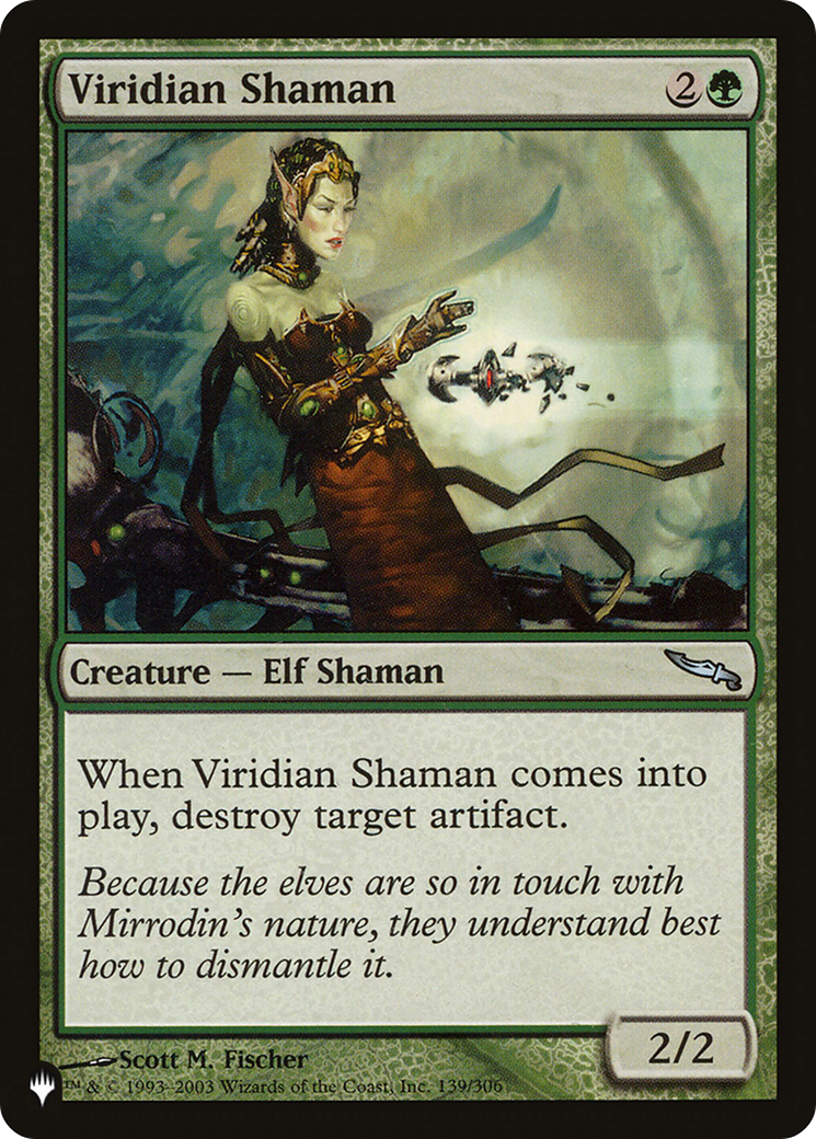 Viridian Shaman [The List] | Enigma On Main