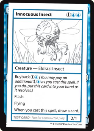 Innocuous Insect (2021 Edition) [Mystery Booster Playtest Cards] | Enigma On Main