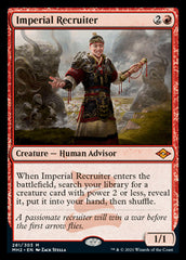 Imperial Recruiter (Foil Etched) [Modern Horizons 2] | Enigma On Main