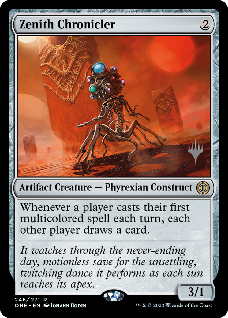 Zenith Chronicler (Promo Pack) [Phyrexia: All Will Be One Promos] | Enigma On Main