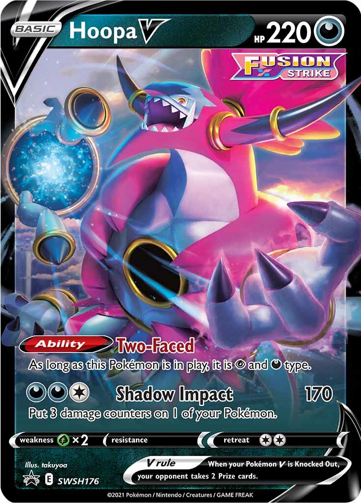 Hoopa V (SWSH176) [Sword & Shield: Black Star Promos] | Enigma On Main