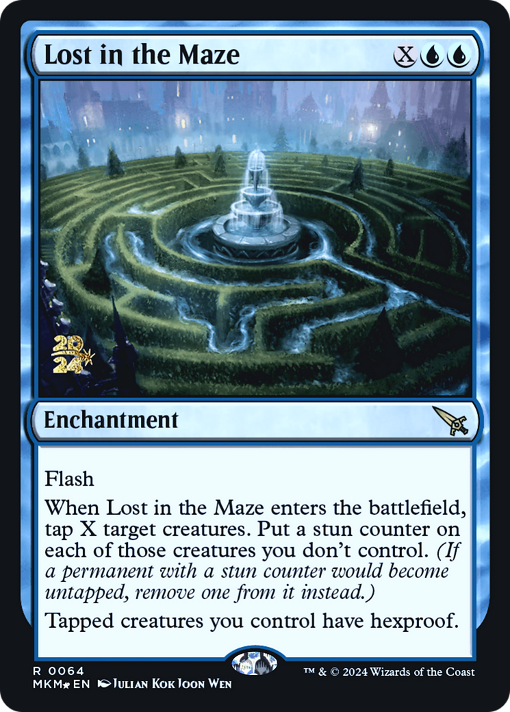 Lost in the Maze [Murders at Karlov Manor Prerelease Promos] | Enigma On Main