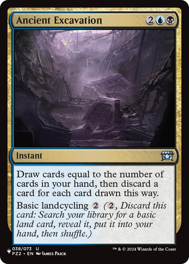 Ancient Excavation [The List Reprints] | Enigma On Main