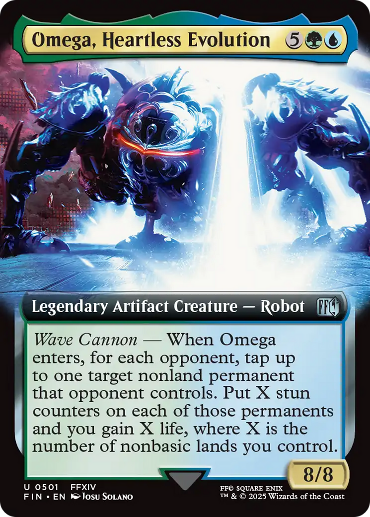 Omega, Heartless Evolution (Extended Art) [FINAL FANTASY] | Enigma On Main