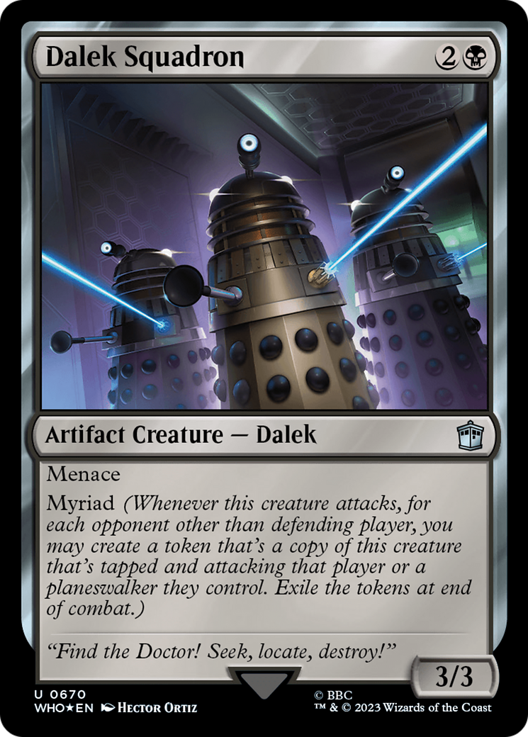 Dalek Squadron (Surge Foil) [Doctor Who] | Enigma On Main