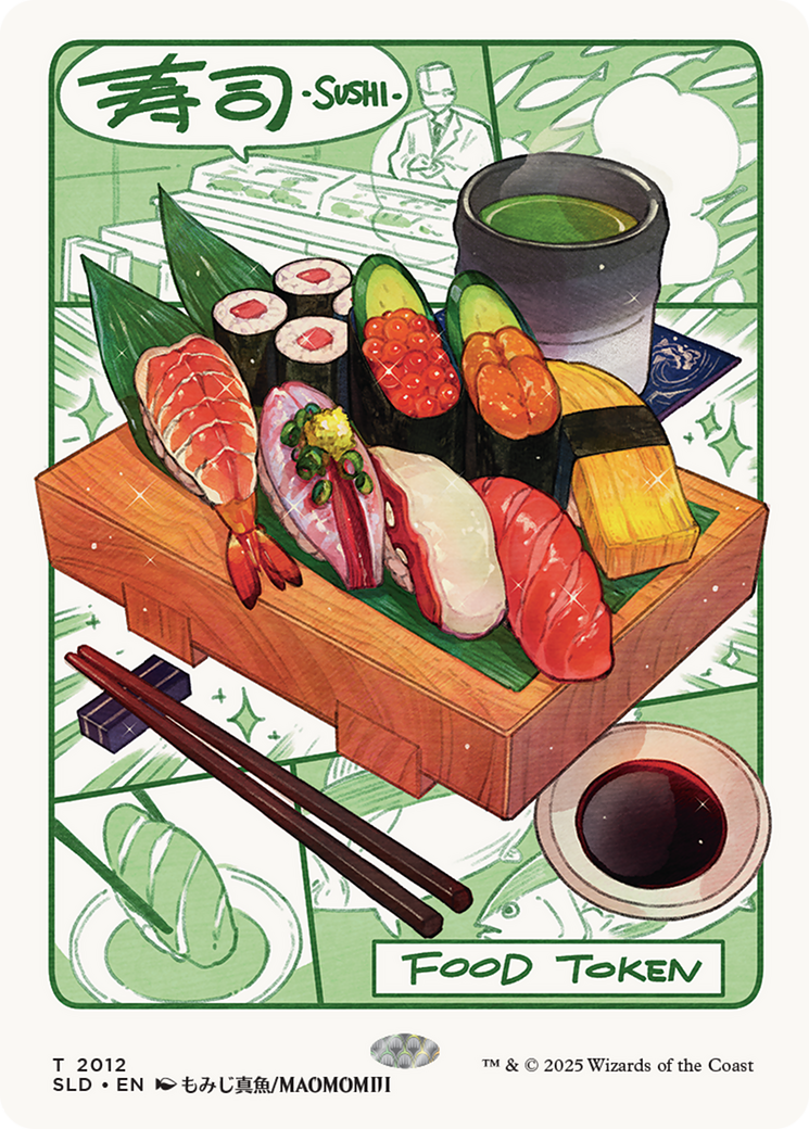 Food Token (2012) (Rainbow Foil) [Secret Lair Drop Series] | Enigma On Main
