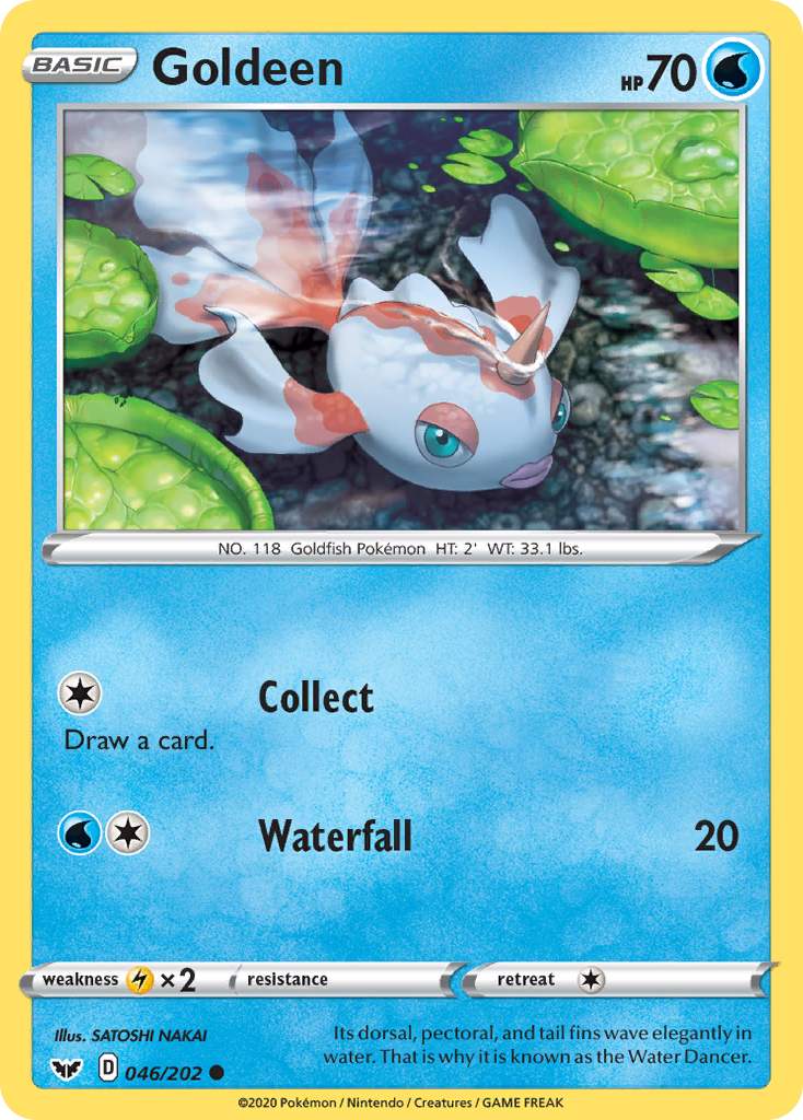 Goldeen (046/202) [Sword & Shield: Base Set] | Enigma On Main