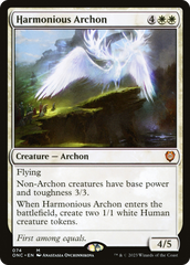 Harmonious Archon [Phyrexia: All Will Be One Commander] | Enigma On Main