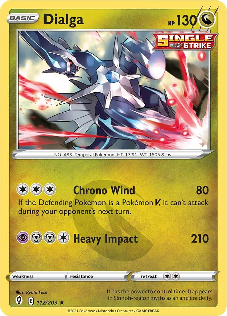 Dialga (112/203) [Sword & Shield: Evolving Skies] | Enigma On Main