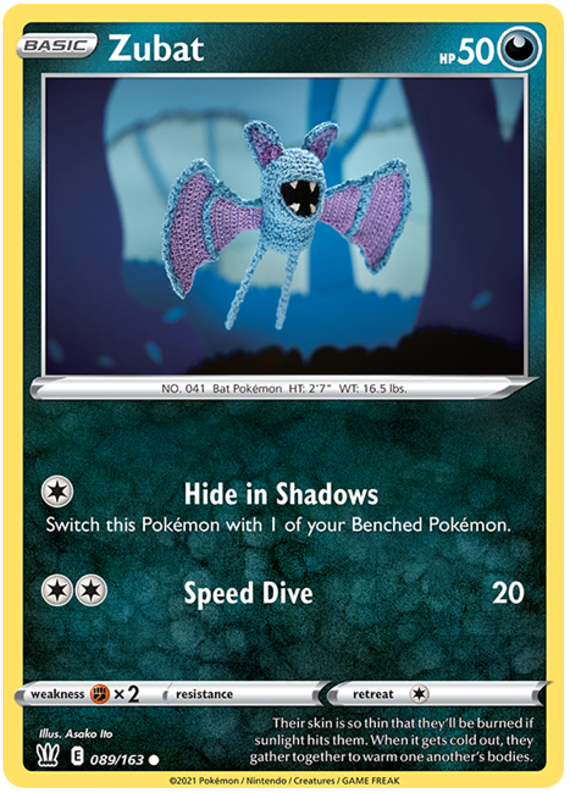 Zubat (089/163) [Sword & Shield: Battle Styles] | Enigma On Main