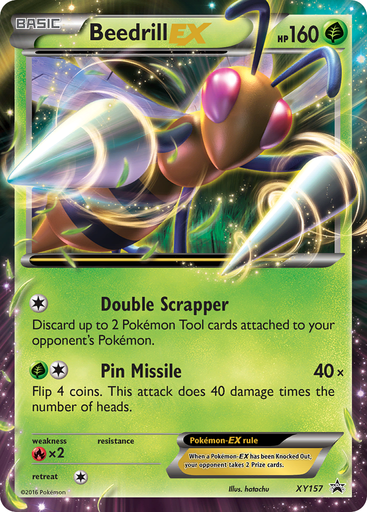 Beedrill EX (XY157) [XY: Black Star Promos] | Enigma On Main