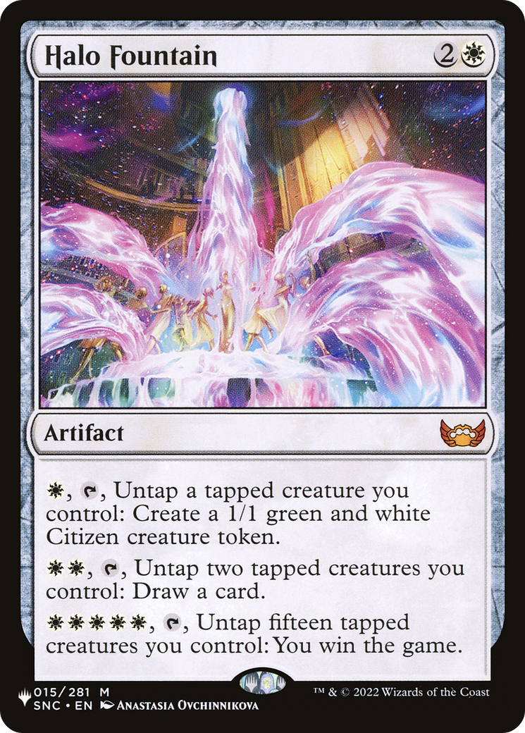 Halo Fountain [The List] | Enigma On Main
