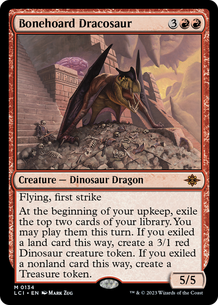 Bonehoard Dracosaur [The Lost Caverns of Ixalan] | Enigma On Main