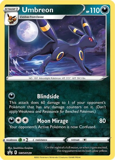 Umbreon (SWSH129) [Sword & Shield: Black Star Promos] | Enigma On Main