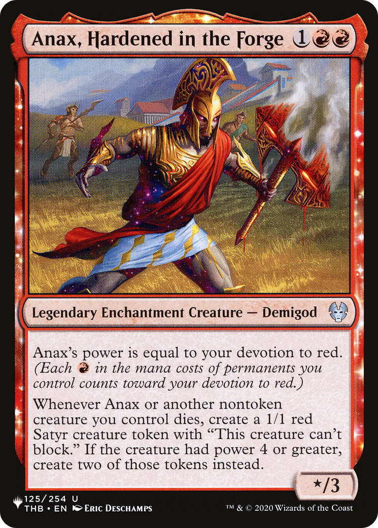 Anax, Hardened in the Forge [The List Reprints] | Enigma On Main