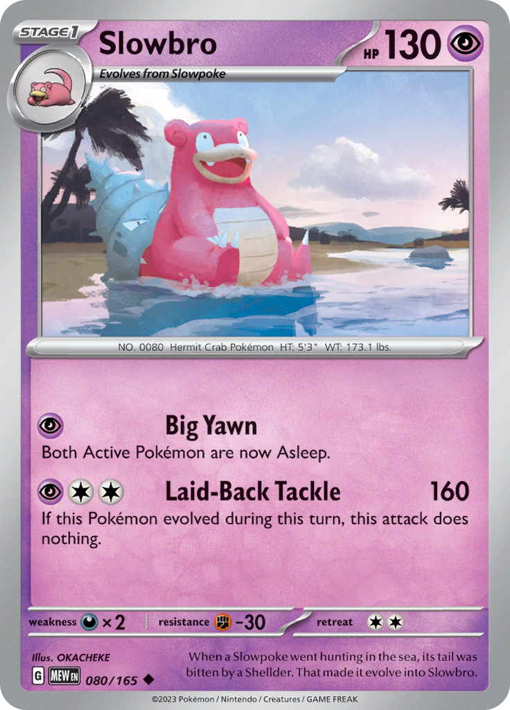 Slowbro (080/165) [Scarlet & Violet: 151] | Enigma On Main