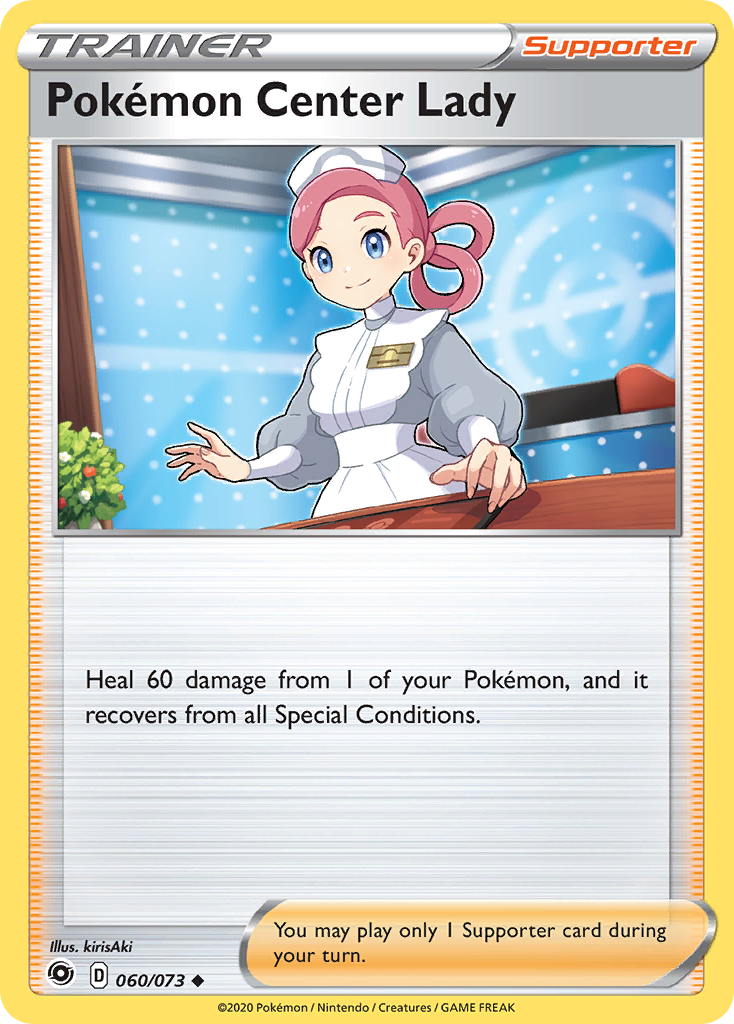 Pokemon Center Lady (060/073) [Sword & Shield: Champion's Path] | Enigma On Main