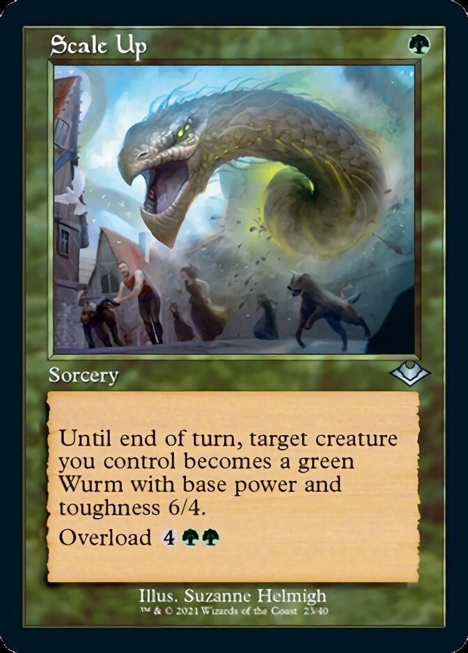 Scale Up (Retro Foil Etched) [Modern Horizons] | Enigma On Main