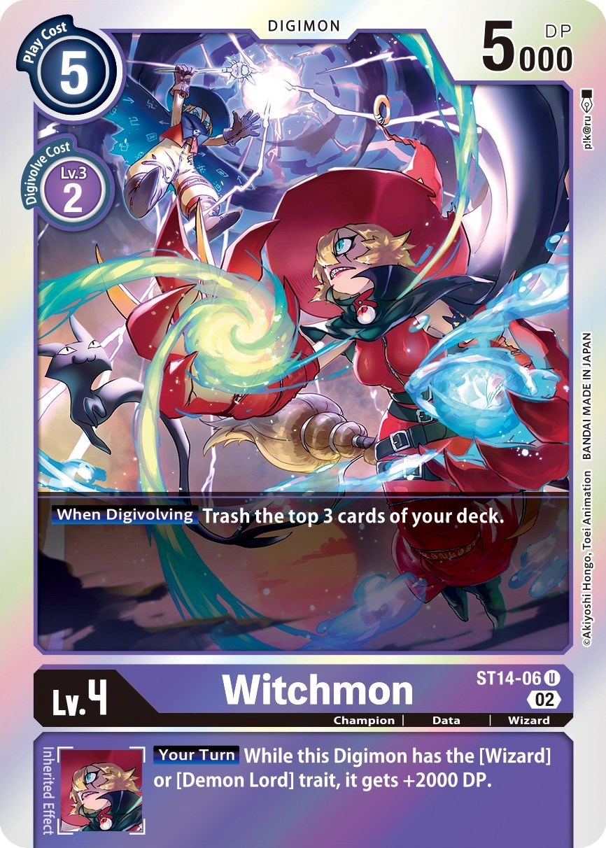 Witchmon [ST14-06] [Starter Deck: Beelzemon Advanced Deck Set] | Enigma On Main