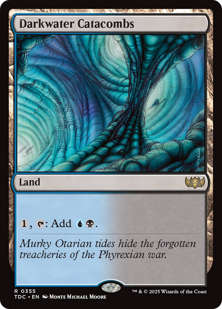 Darkwater Catacombs [Tarkir: Dragonstorm Commander] | Enigma On Main