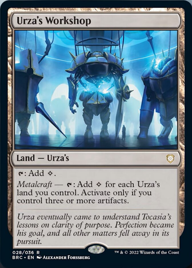 Urza's Workshop [The Brothers' War Commander] | Enigma On Main