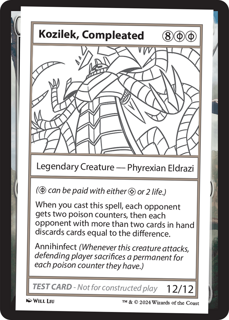 Kozilek, Completed [Mystery Booster 2 Playtest Cards] | Enigma On Main