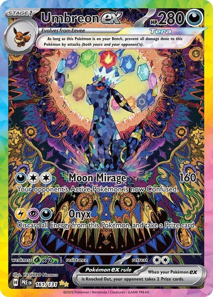 Umbreon ex (161/131) [Scarlet & Violet: Prismatic Evolutions] | Enigma On Main