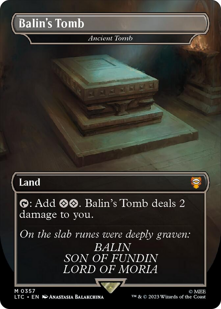 Balin's Tomb - Ancient Tomb [The Lord of the Rings: Tales of Middle-Earth Commander] | Enigma On Main