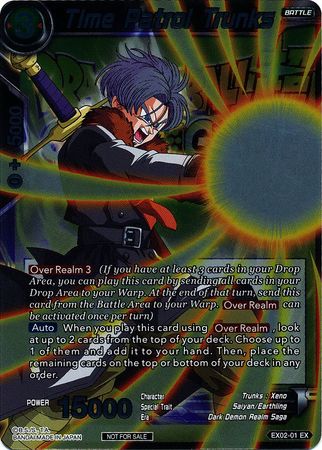 Time Patrol Trunks (Metallic Foil) (Event Pack 2018) (EX02-01) [Promotion Cards] | Enigma On Main