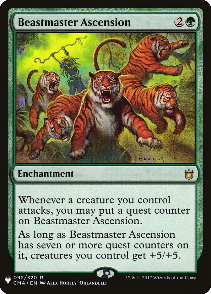 Beastmaster Ascension [Mystery Booster] | Enigma On Main