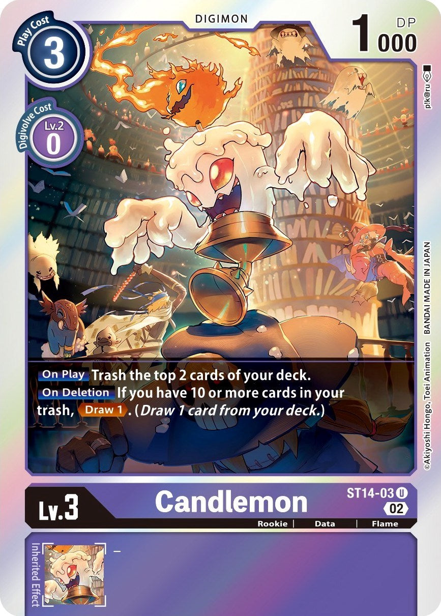 Candlemon [ST14-03] [Starter Deck: Beelzemon Advanced Deck Set] | Enigma On Main