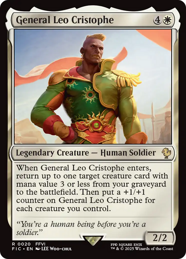 General Leo Cristophe [FINAL FANTASY Commander] | Enigma On Main
