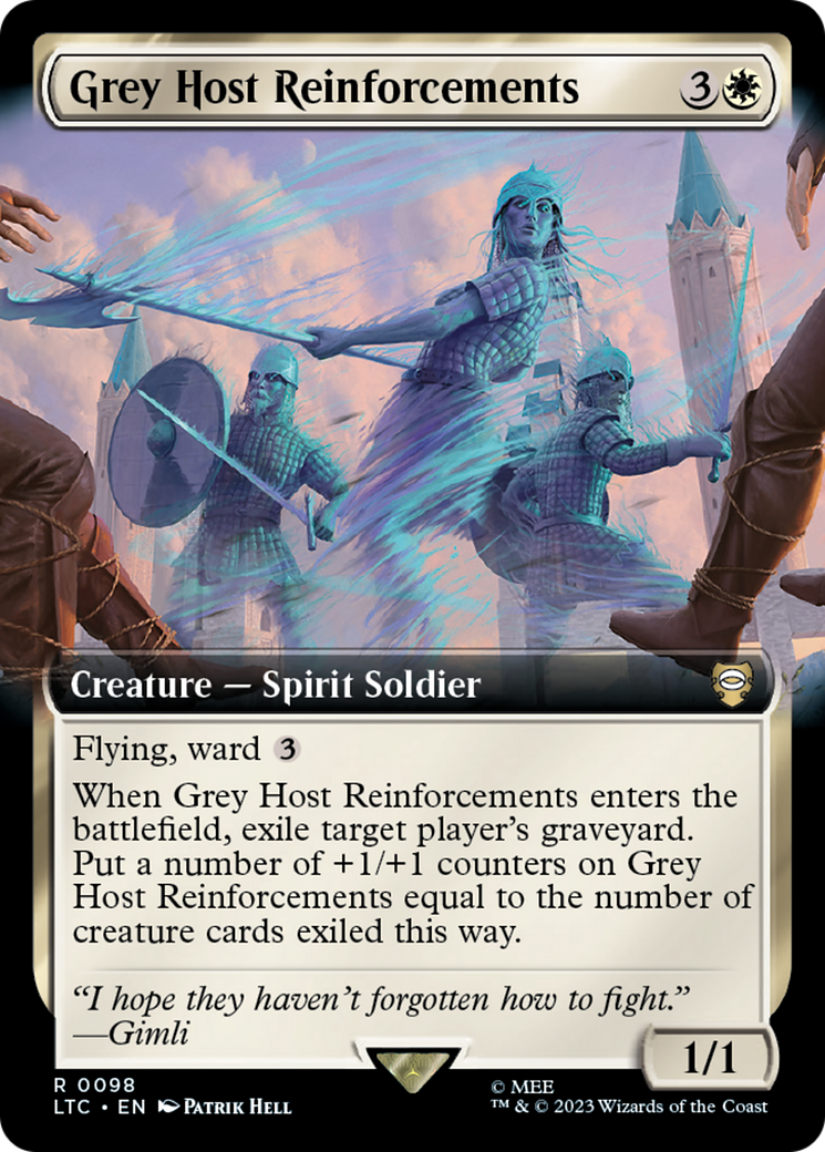 Grey Host Reinforcements (Extended Art) [The Lord of the Rings: Tales of Middle-Earth Commander] | Enigma On Main