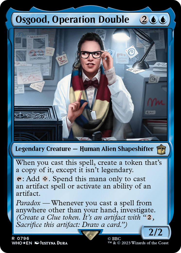 Osgood, Operation Double (Surge Foil) [Doctor Who] | Enigma On Main