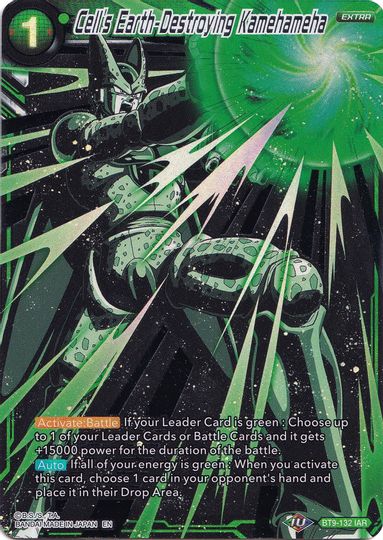 Cell's Earth-Destroying Kamehameha (Collector's Selection Vol. 1) (BT9-132) [Promotion Cards] | Enigma On Main