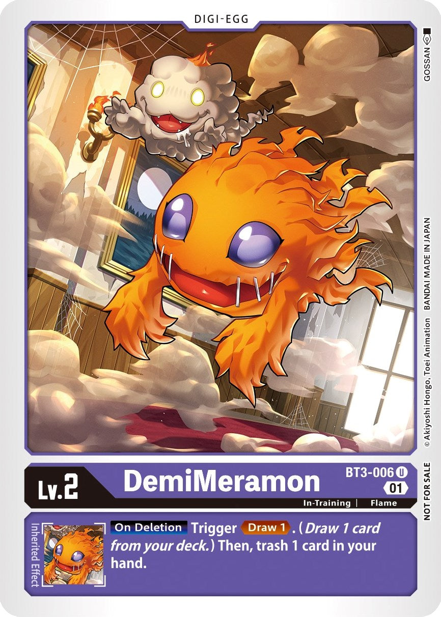 DemiMeramon [BT3-006] (Winner Pack New Awakening) [Release Special Booster Promos] | Enigma On Main