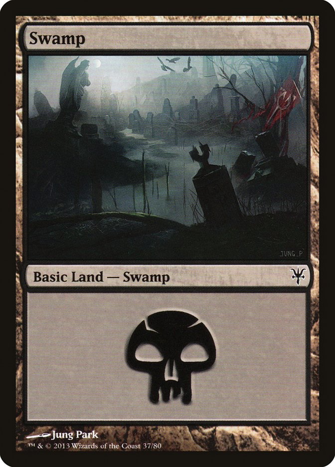 Swamp (37) [Duel Decks: Sorin vs. Tibalt] | Enigma On Main