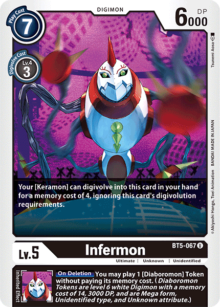 Infermon [BT5-067] [Battle of Omni] | Enigma On Main