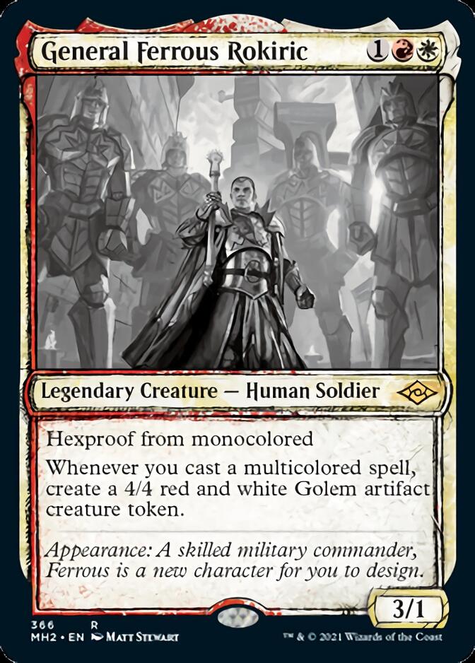 General Ferrous Rokiric (Sketch) [Modern Horizons 2] | Enigma On Main