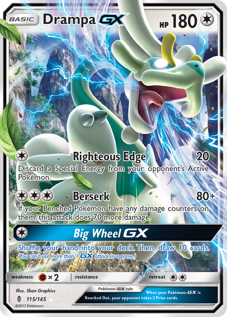 Drampa GX (115/145) [Sun & Moon: Guardians Rising] | Enigma On Main