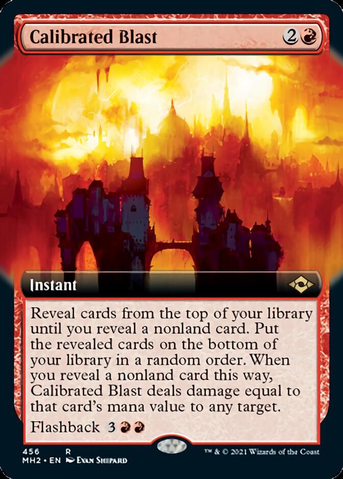 Calibrated Blast (Extended Art) [Modern Horizons 2] | Enigma On Main